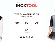 Tablet Screenshot of inoxtool.com